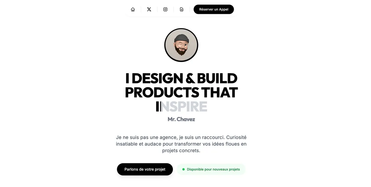 Captura de pantalla del portfolio Acid Studio
