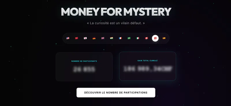 Money For Mystery