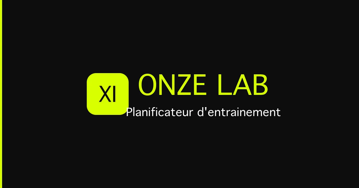 Aperçu de l'application ONZE LAB