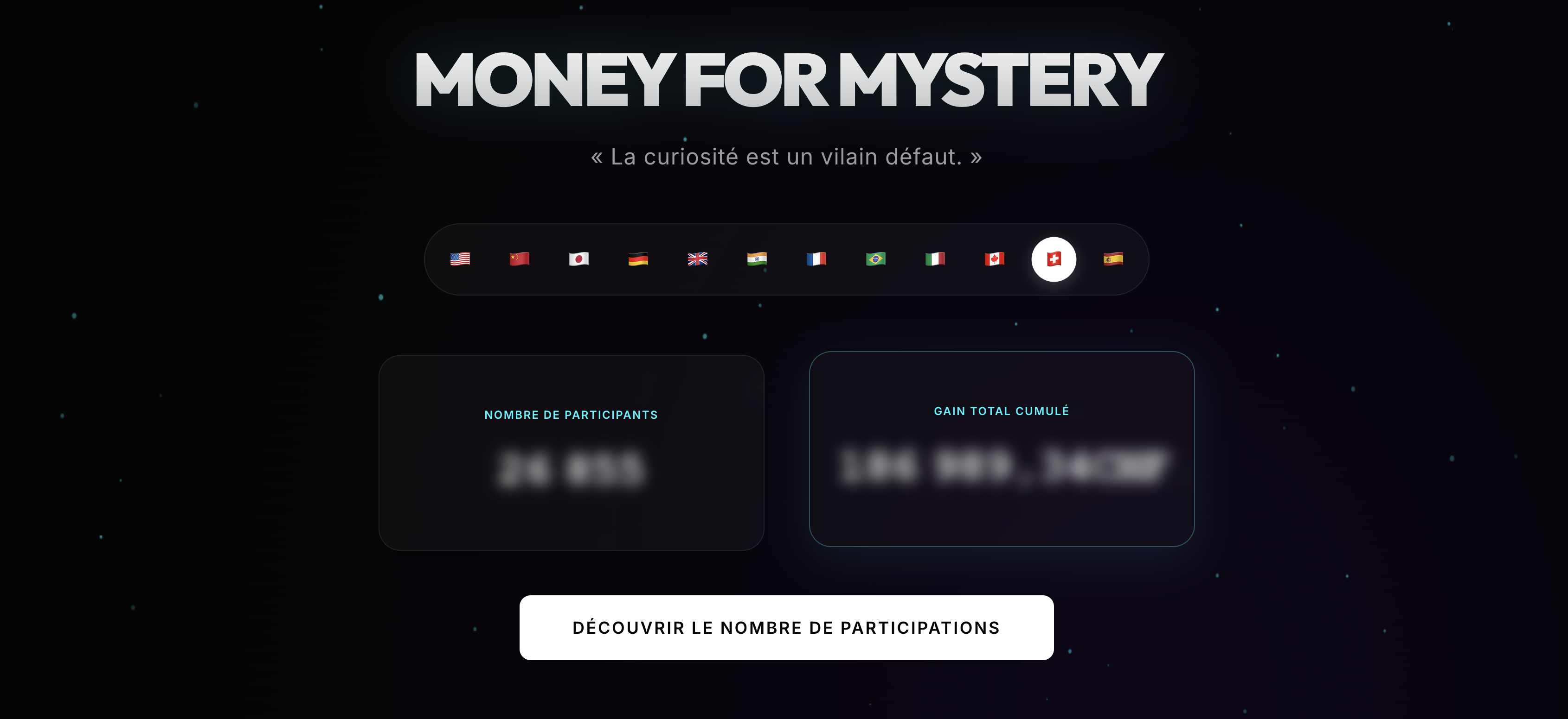 Money For Mystery